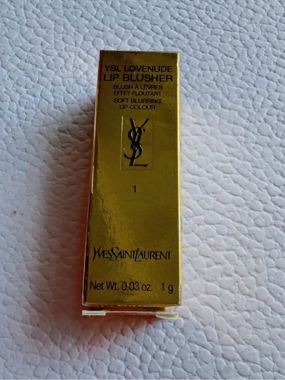 YSL Lovenude Lip Blusher #1 Undressed Pink New in Box